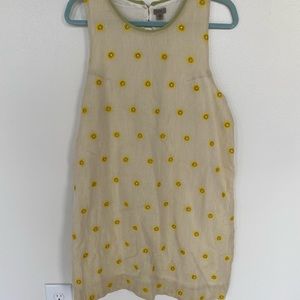 Urban Outfitters (Ecote brand) beaded flower mini dress. Size Large.